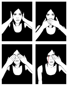 Autour de moi le silence (2019) - https://blogs.mediapart.fr/bulles-jaunes/blog/240919/autour-de-moi-le-silence